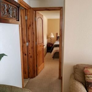 Condo A09 - Hallway | Alpenglow Vacation Rentals Ouray