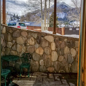 Condo A09 - Porch With A Mountain View | Alpenglow Vacation Rentals Ouray