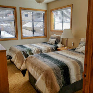 XL Condo A15 - Main Floor First Bedroom | Alpenglow Vacation Rentals Ouray