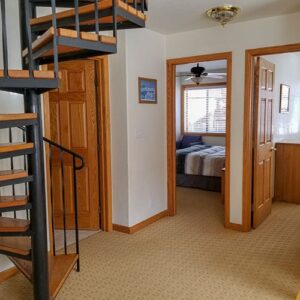 XL Condo A15 - Hallway By Stairs | Alpenglow Vacation Rentals Ouray