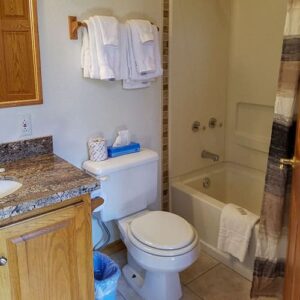 XL Condo A15 - Loft Bathroom | Alpenglow Vacation Rentals Ouray