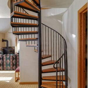XL Condo A15 - Spiral Staircase | Alpenglow Vacation Rentals Ouray