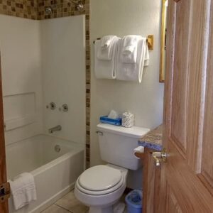 XL Condo A17 - Main Floor Bathroom 2 | Alpenglow Vacation Rentals Ouray