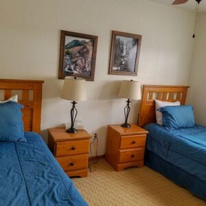 Condo C03 - Second Floor Bedroom | Alpenglow Vacation Rentals Ouray