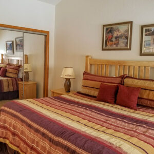 Condo C03 - Third Floor Master Bedroom 2 | Alpenglow Vacation Rentals Ouray