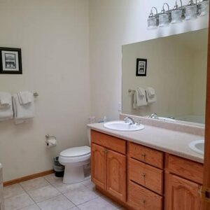 Condo C03 - Third Floor Master Bathroom 3 | Alpenglow Vacation Rentals Ouray
