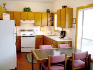 Condo A09 - Kitchen | Alpenglow Vacation Rentals Ouray