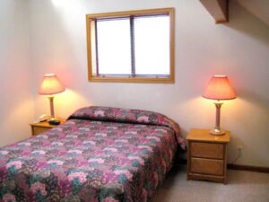 Condo A08 - Bedroom With Queen Bed And Nightstands | Alpenglow Vacation Rentals Ouray
