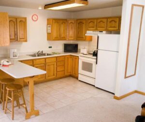 Condo A15 - Kitchen | Alpenglow Vacation Rentals Ouray