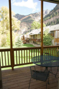 Condo C03 - Balcony With A Mountain View | Alpenglow Vacation Rentals Ouray