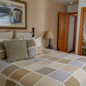 Condo A18 - Bedroom 2 | Alpenglow Vacation Rentals Ouray
