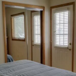 Condo C07 - First Floor Bedroom 1 | Alpenglow Vacation Rentals Ouray